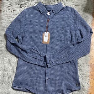 Weatherproof Vintage Blue Patterned Shirt
